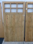Pair of Wooden Garage Doors