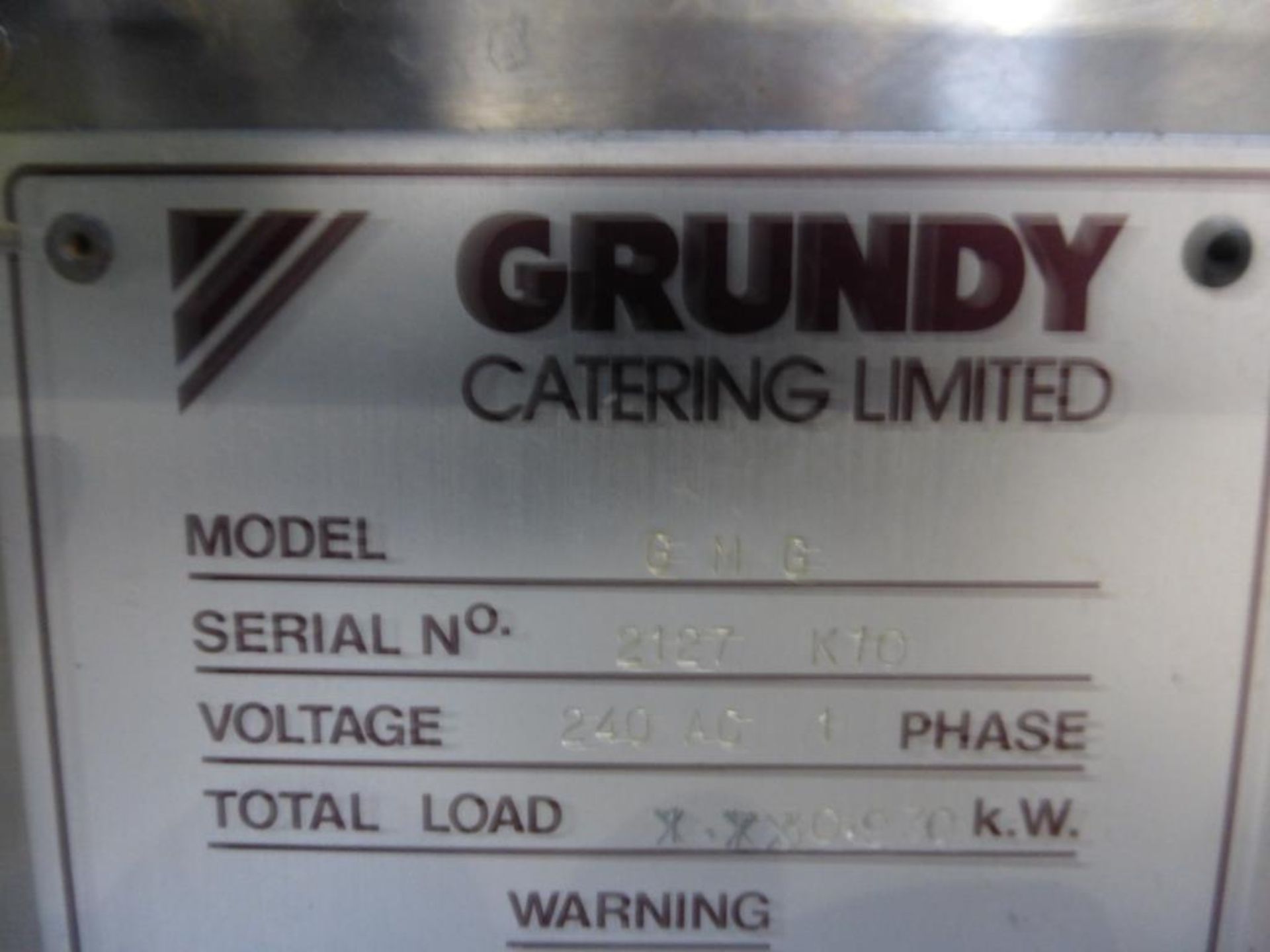 Grundy G.M.G Ambient Hot Cupboard - Image 2 of 2