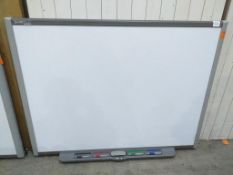 A Smart Board complete with Pens and Eraser