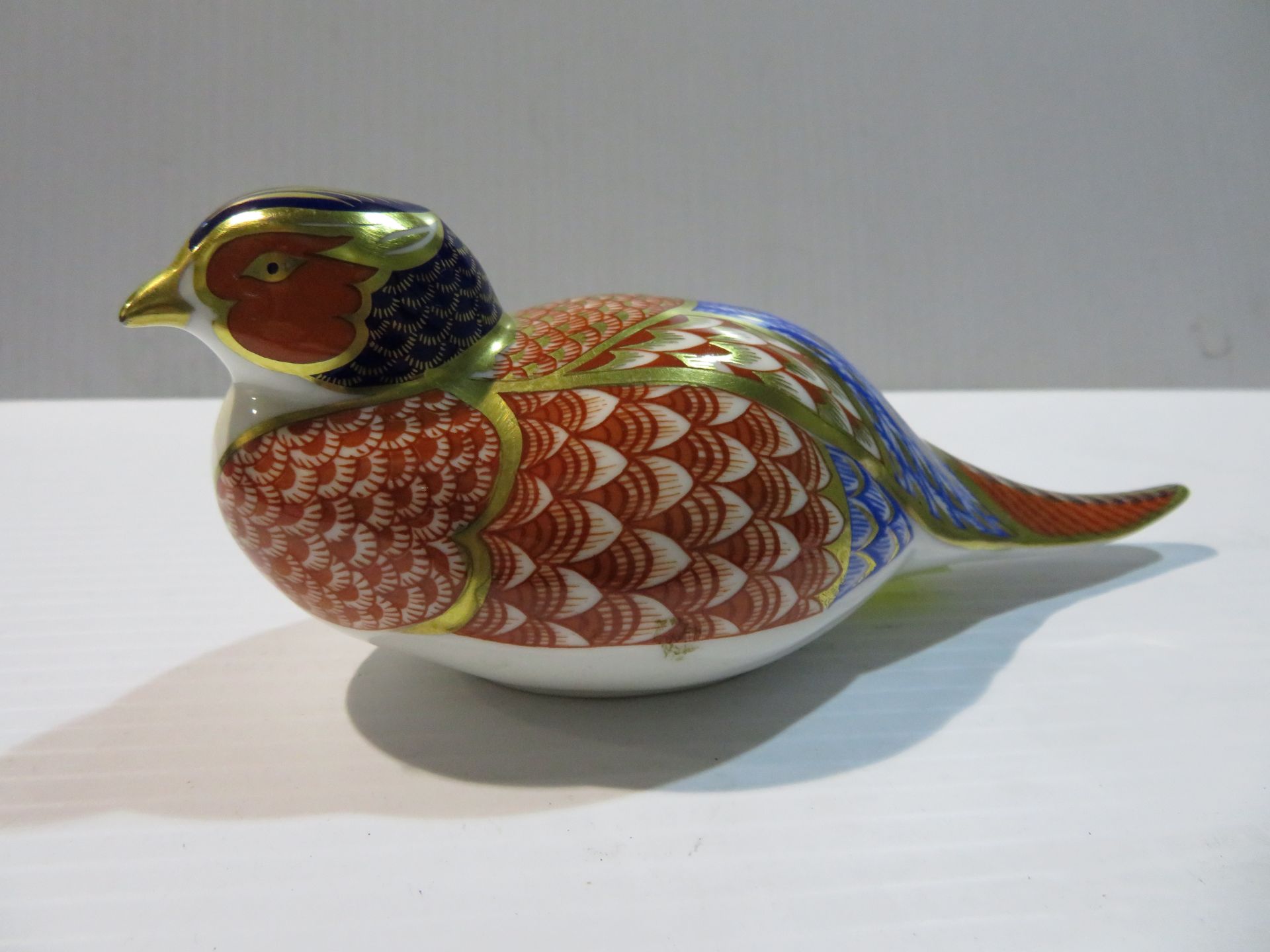 Royal Crown Derby 'Pheasant' Paperweight