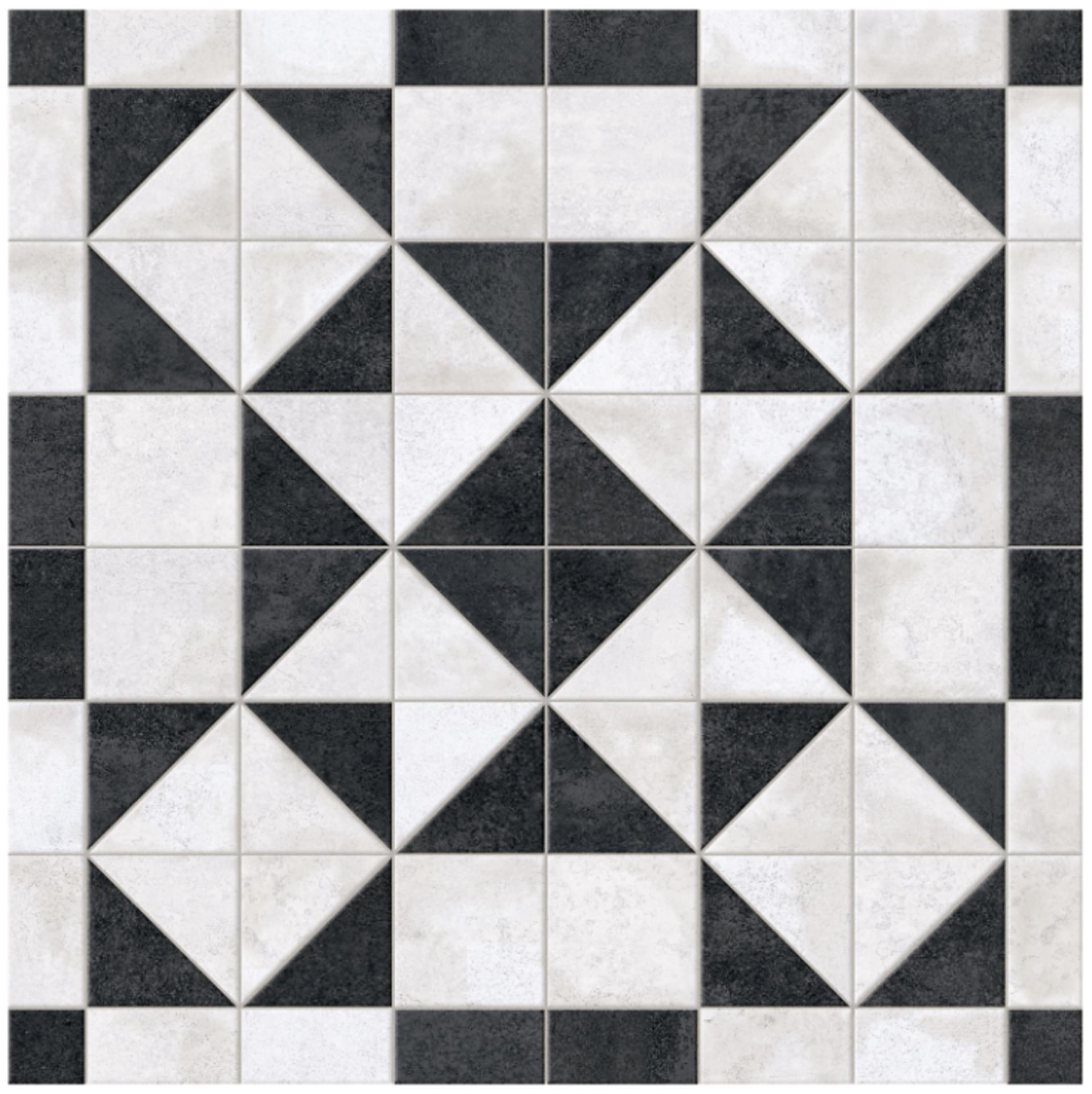 Monochrome Statement Matt Wall & Floor Tiles