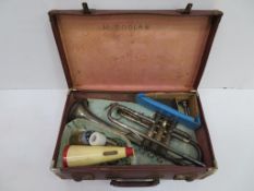 A Besson 532396 Trumpet with case