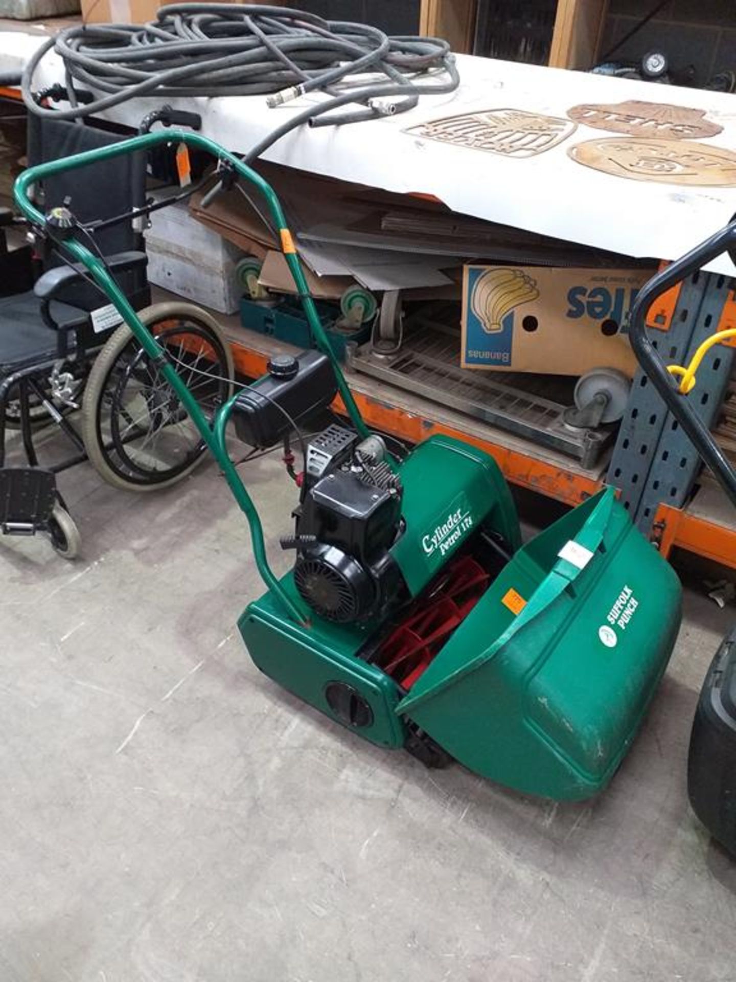 A Suffolk Punch Cylinder Petrol Mower