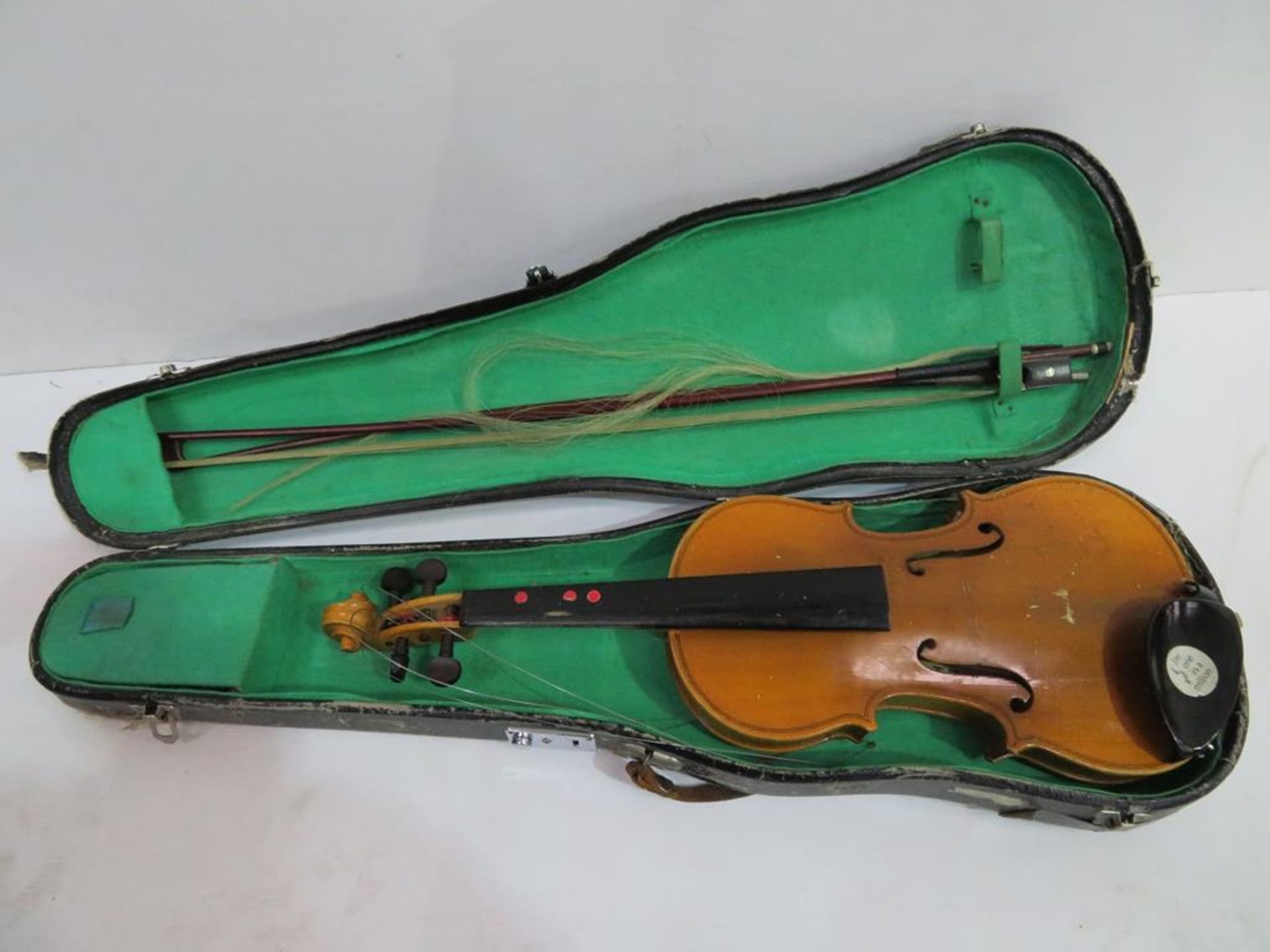 Three cased 3/4 size Violins to include two 'Lark' and one 'The Maidstone Murdoch & Co London E.C' - Image 2 of 16