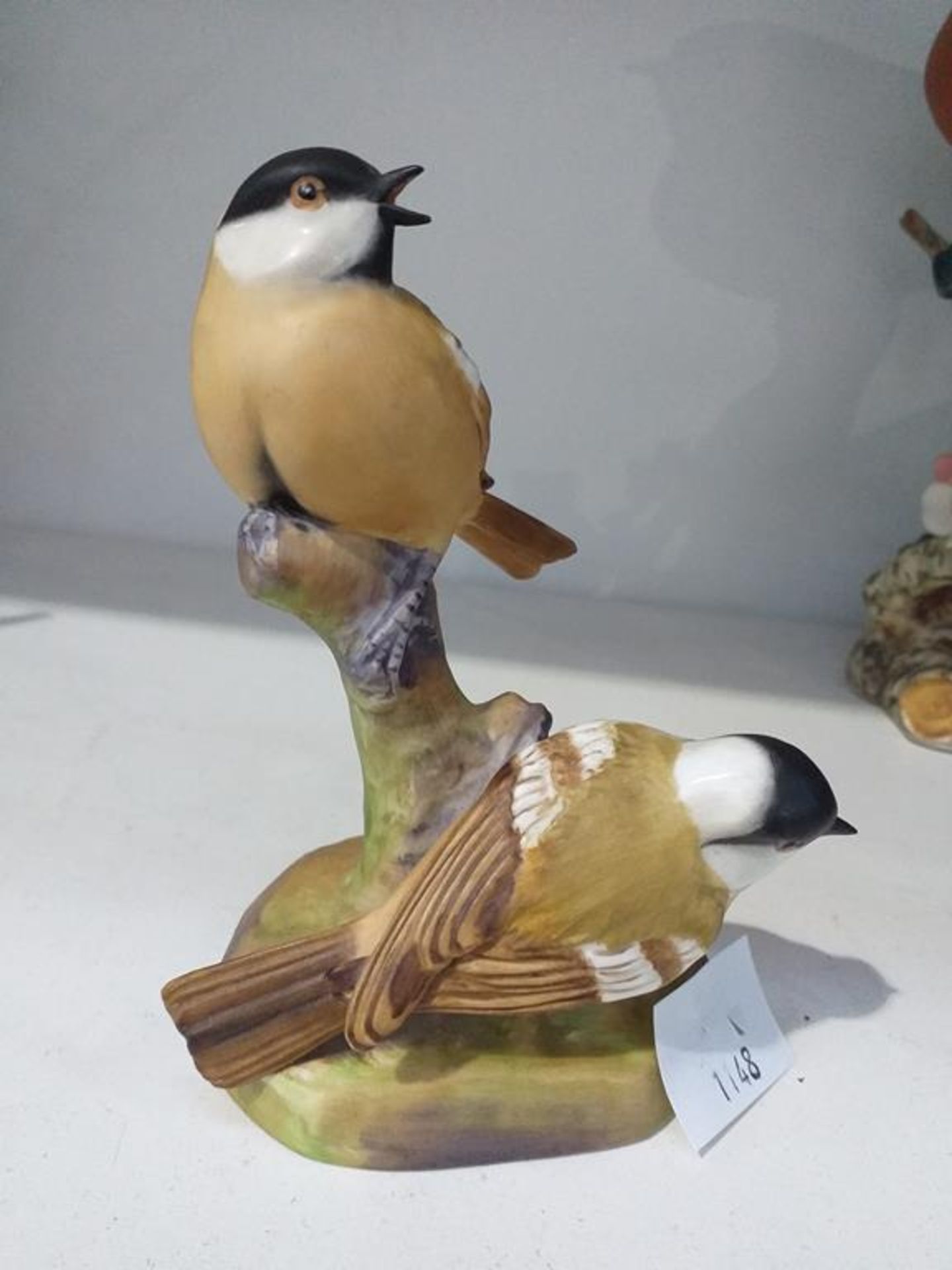 Ceramic Bird Figures by Capo-Di-Monte & Royal Worchester