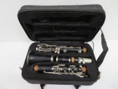 A Crompon & Co B12 513717 Clarinet with case