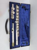A Boosey & Hawkes 400 Flute with Case