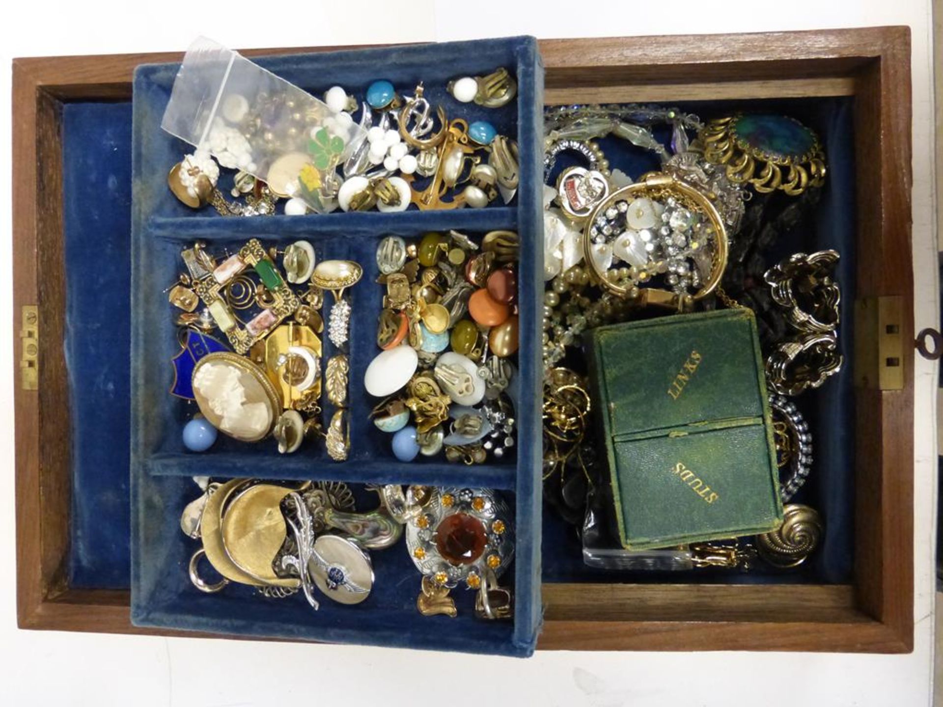 A Jewellery Box with Assorted Jewellery