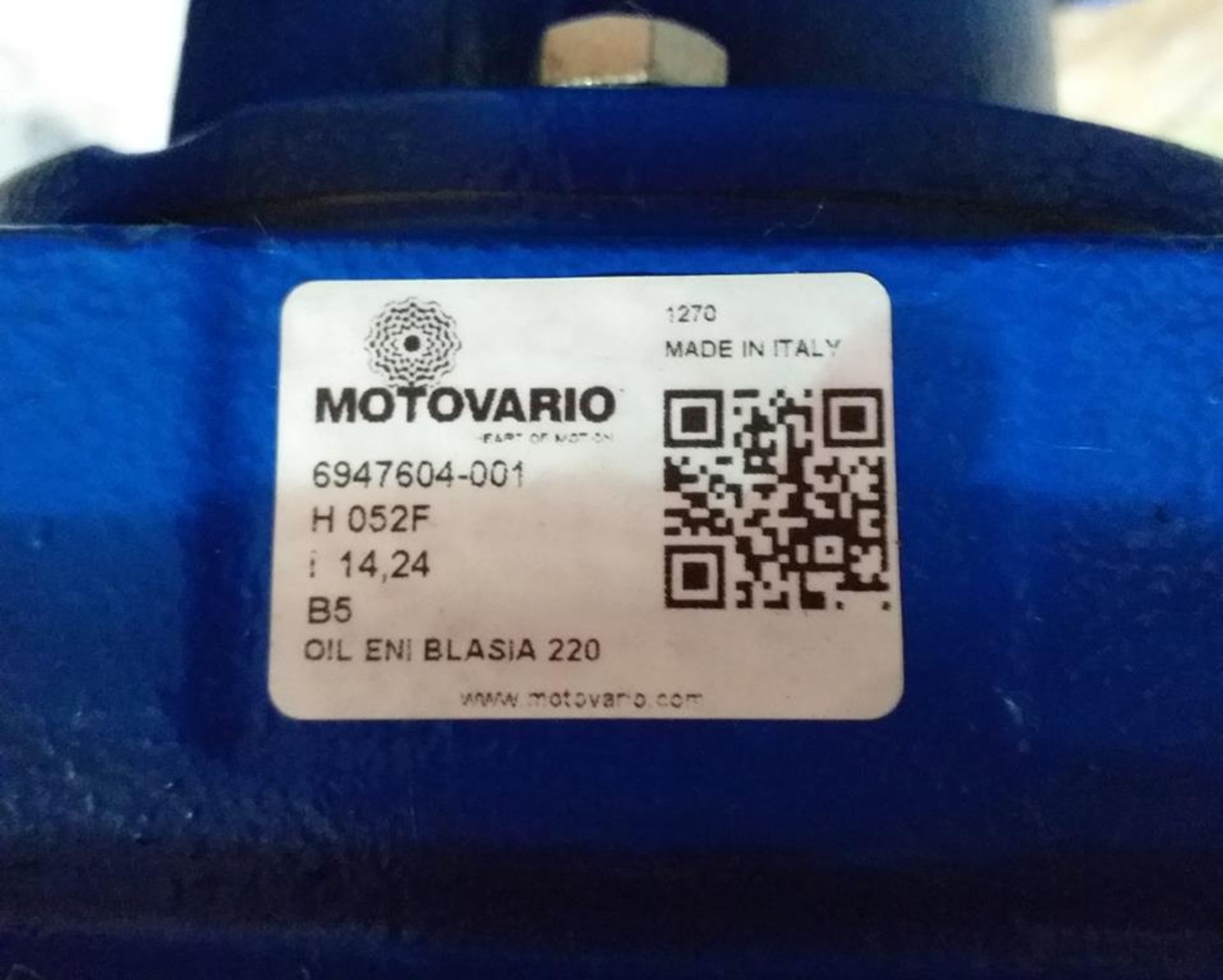 Motovario HF052 PAM28/250 14 2:1 REF:GG Gearbox - Image 3 of 3