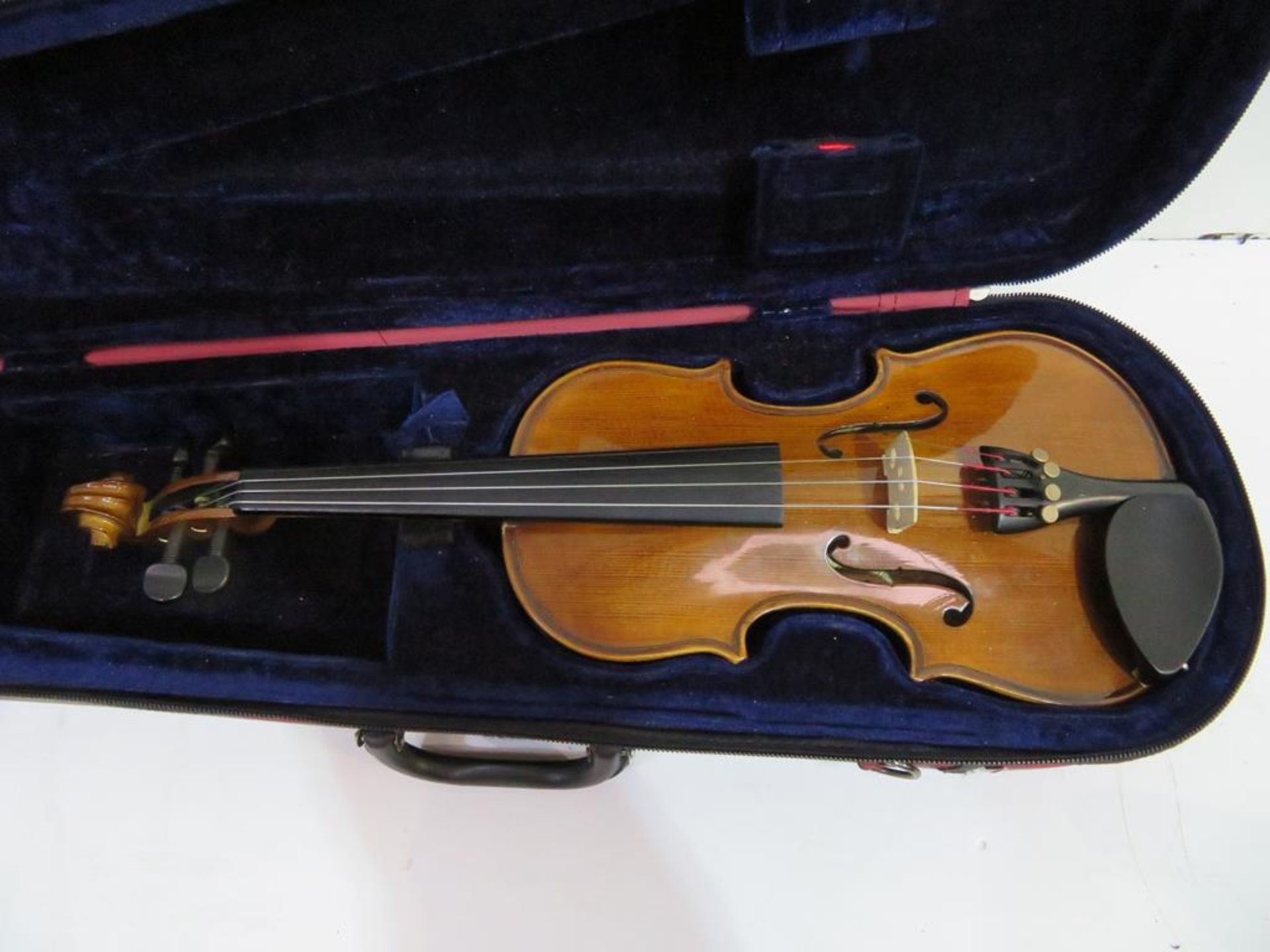 Two cased 1/4 size The Stentor Student II Violins - Image 4 of 10