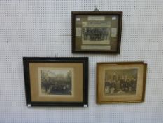 Three Original Framed Photographs of Brigg
