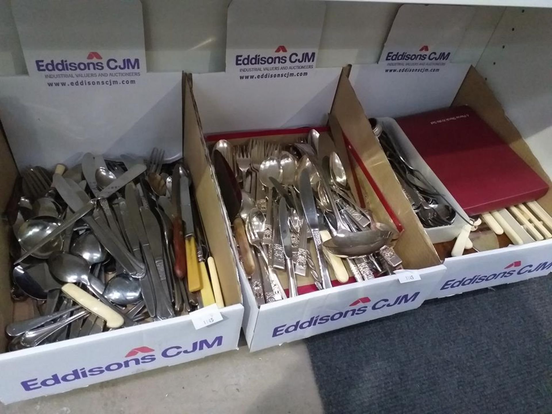 Shelf of Assorted Cutlery