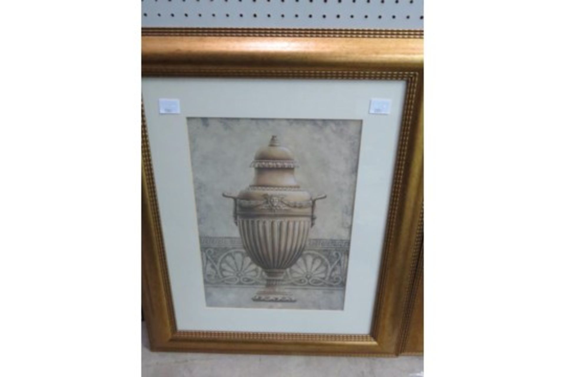 2 x Framed Prints of Urns - Image 3 of 4