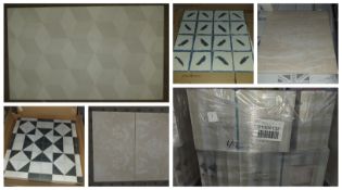 Lots 101 - 155 are all from British Ceramic Tile