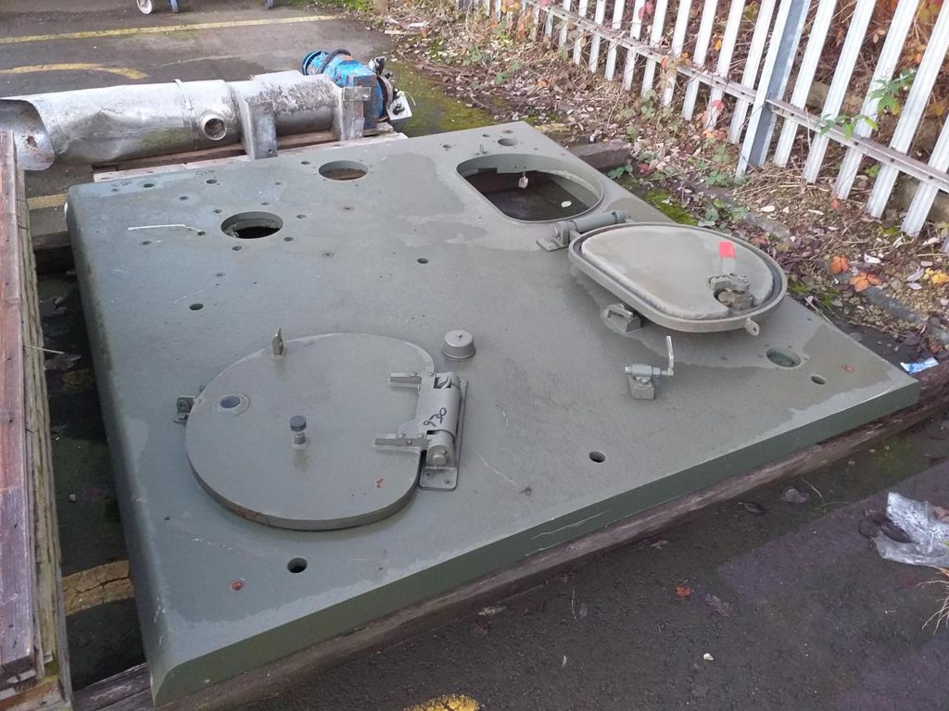 An Armoured Vehicle Roof