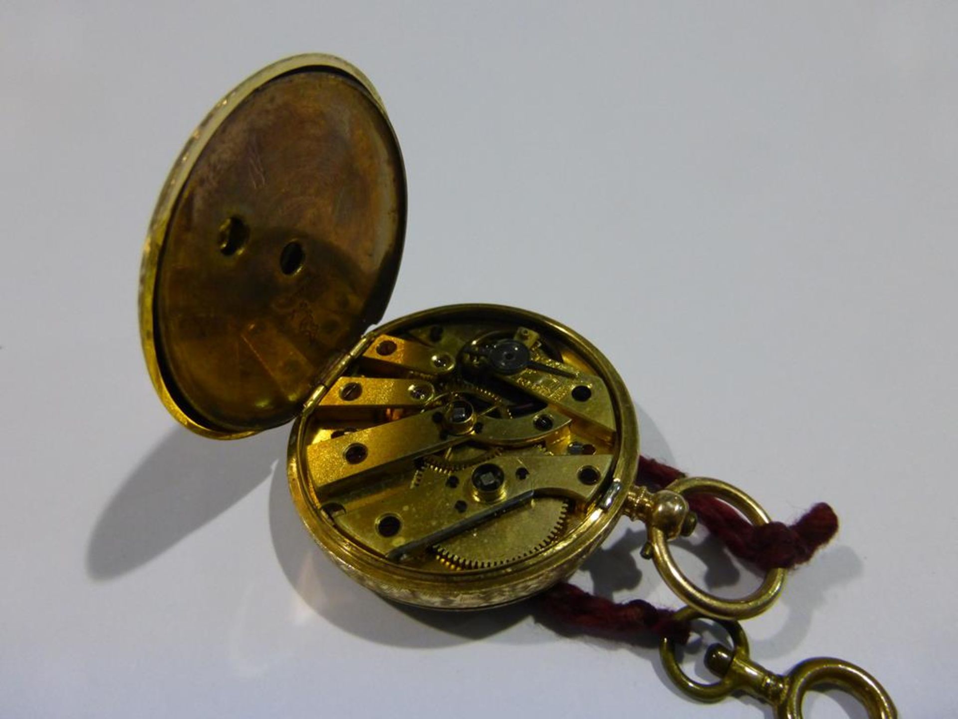 A 14ct Gold Fob Watch - Image 6 of 6