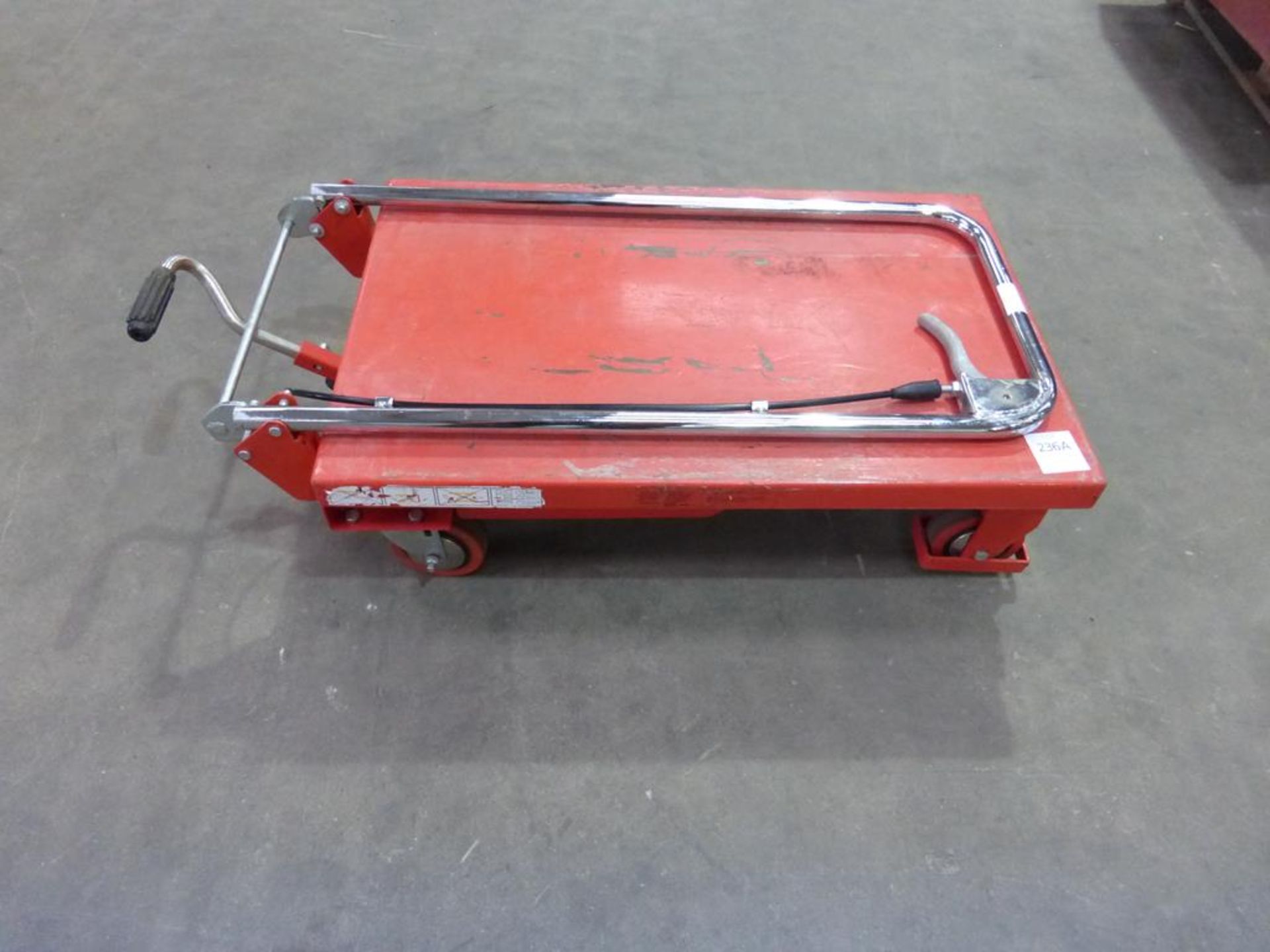 European Handling TF 15 Hydraulic Scissor Lift Table - Image 2 of 3