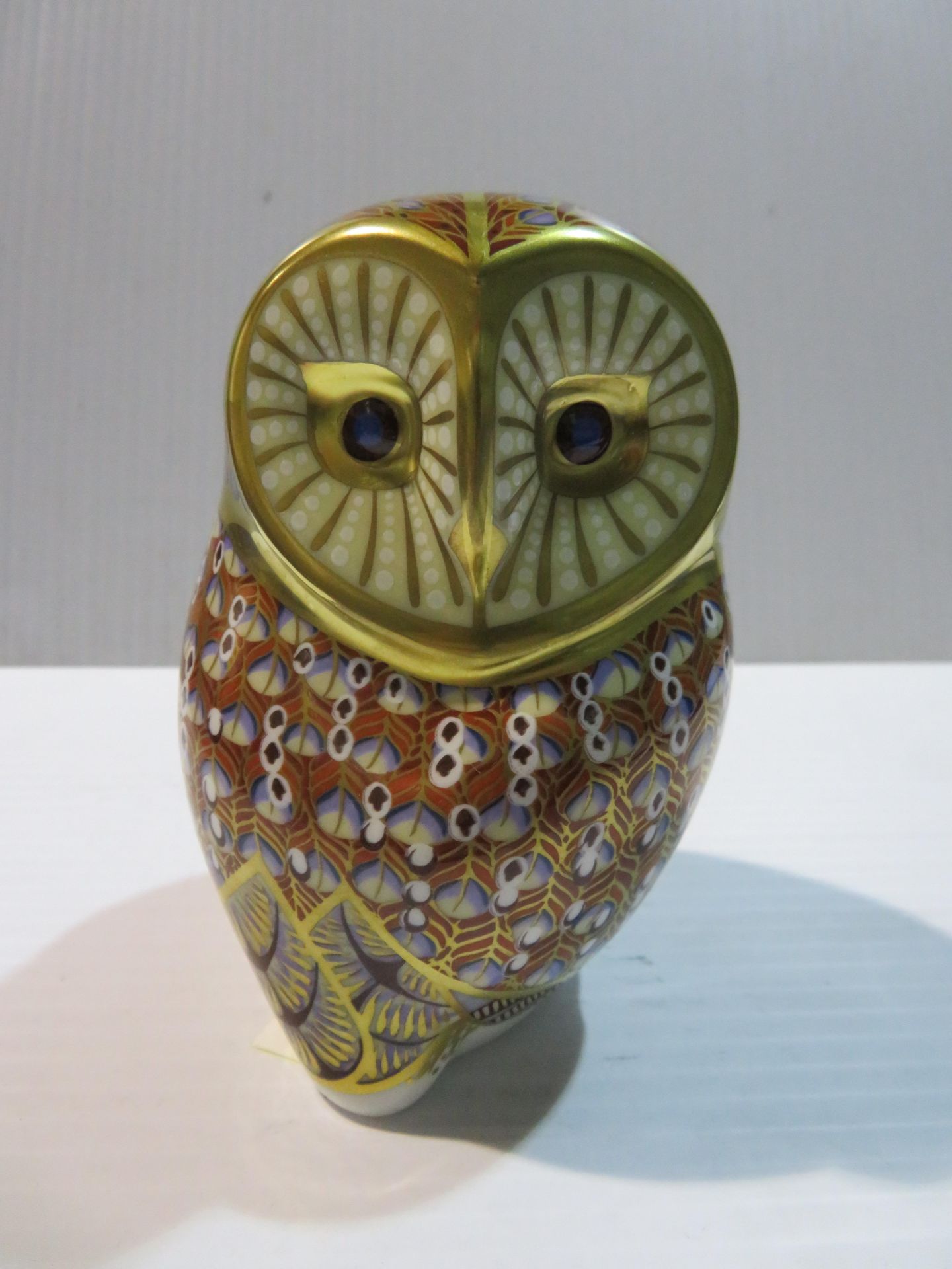 Royal Crown Derby 'Barn Owl' Paperweight