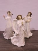 Three Royal Doulton Figurines from The Gemstones Collection