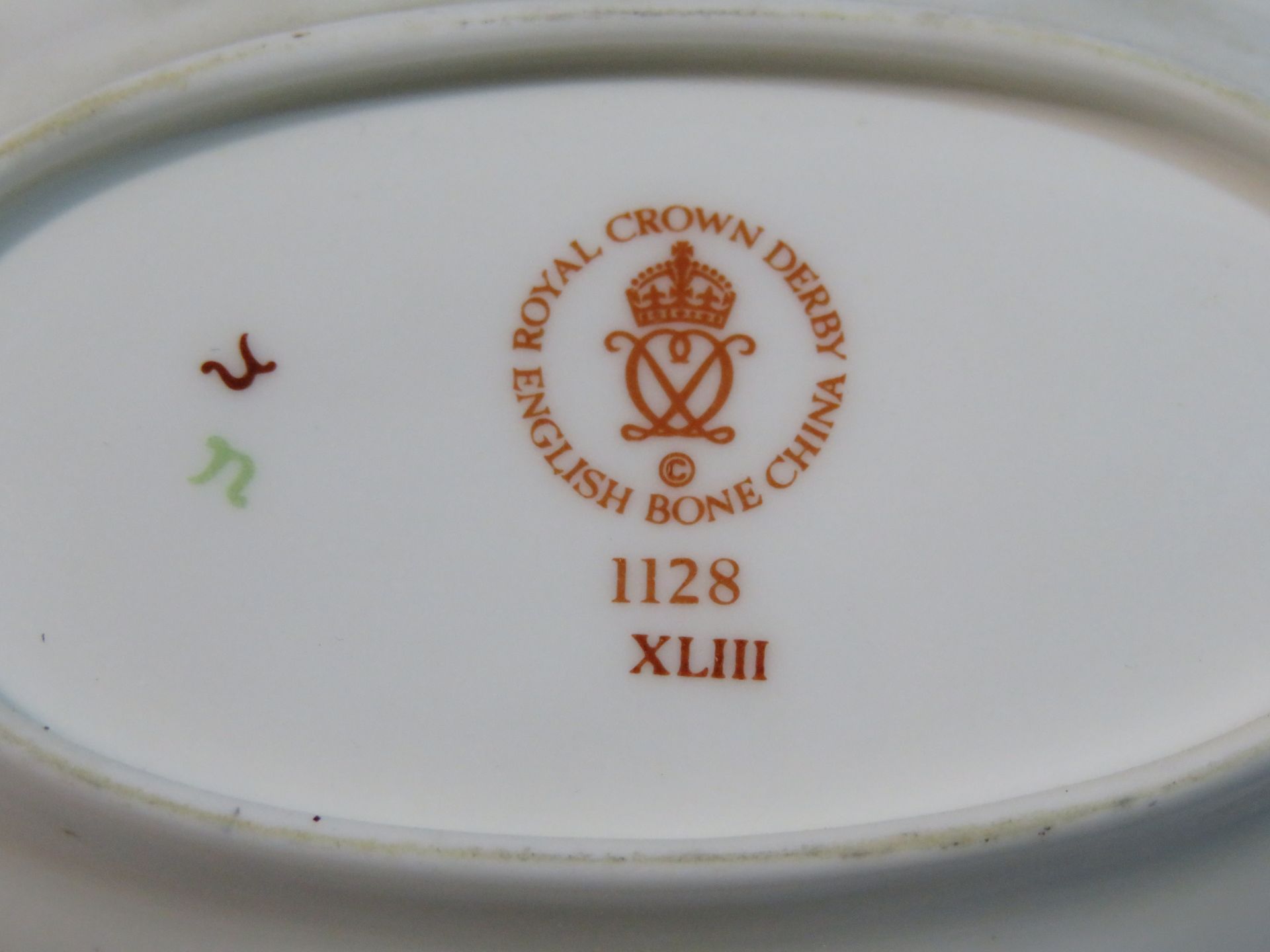 Royal Crown Derby Pin Tray, Oval Tray and Raised Dish - Image 5 of 8