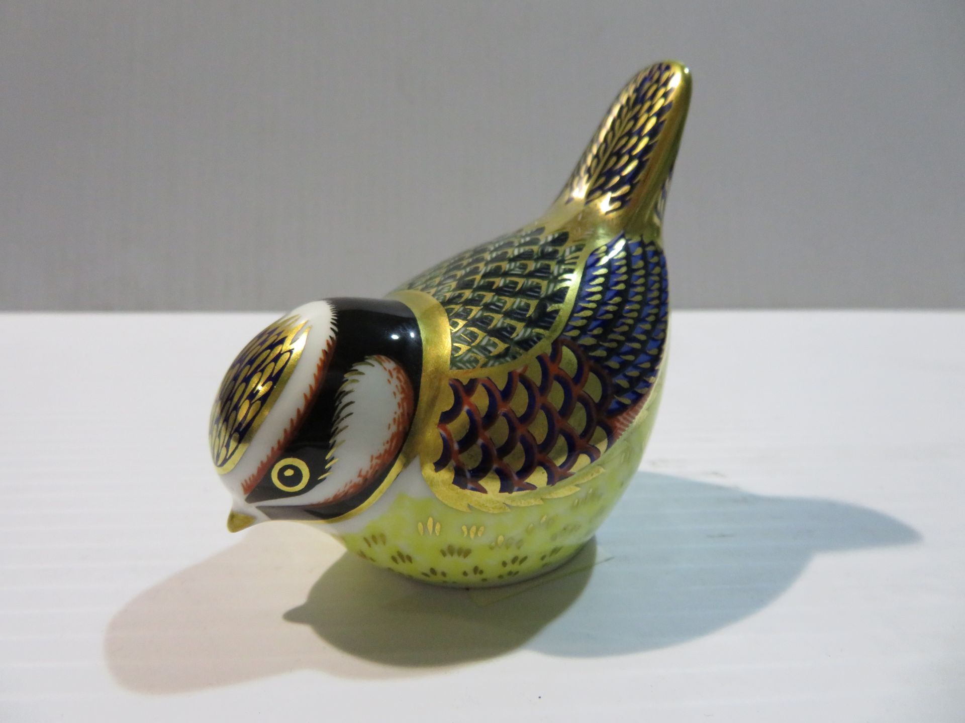 Royal Crown Derby 'Bluetit' Paperweight