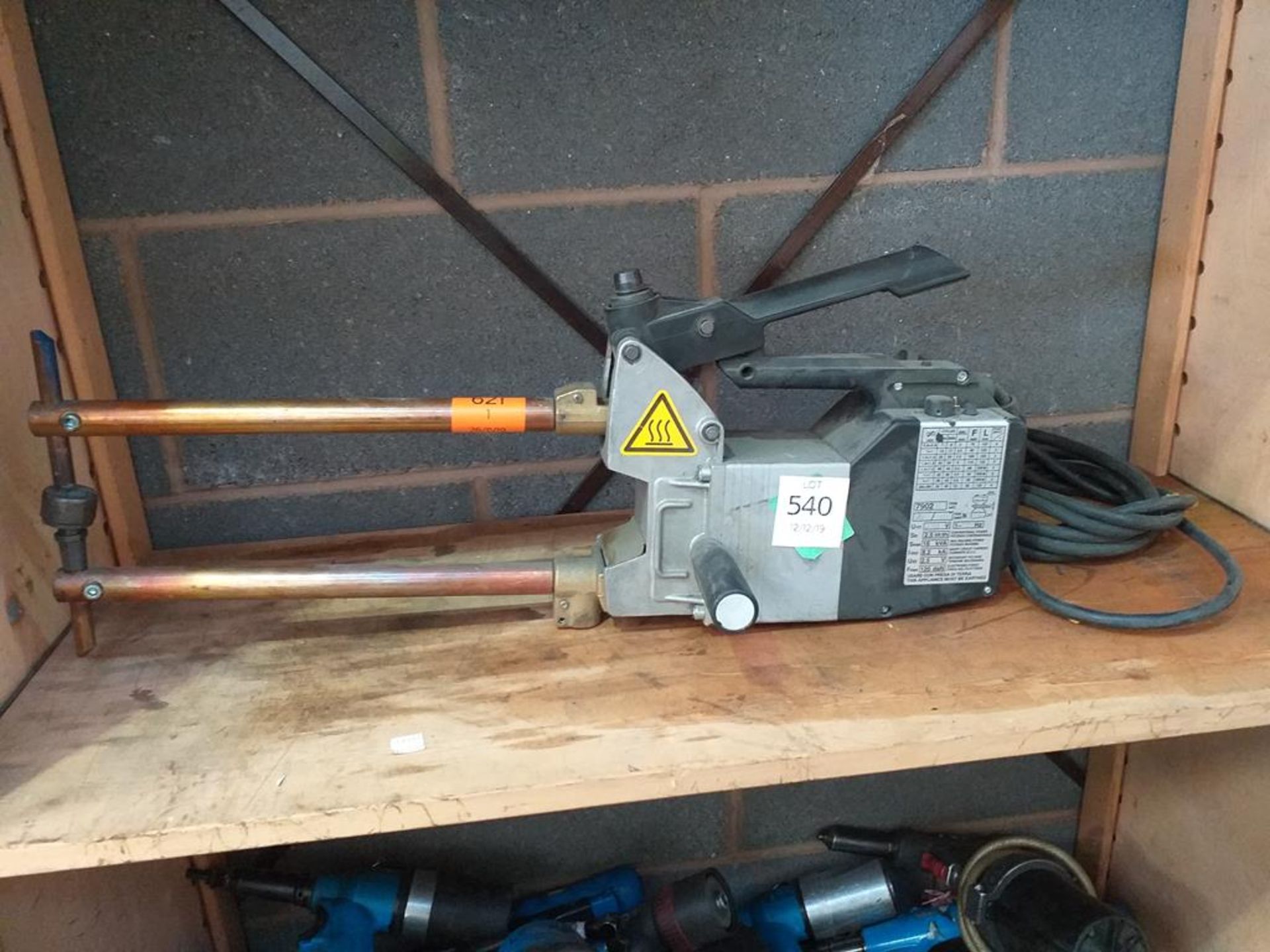 A Tecna Hand Held Spot Welder