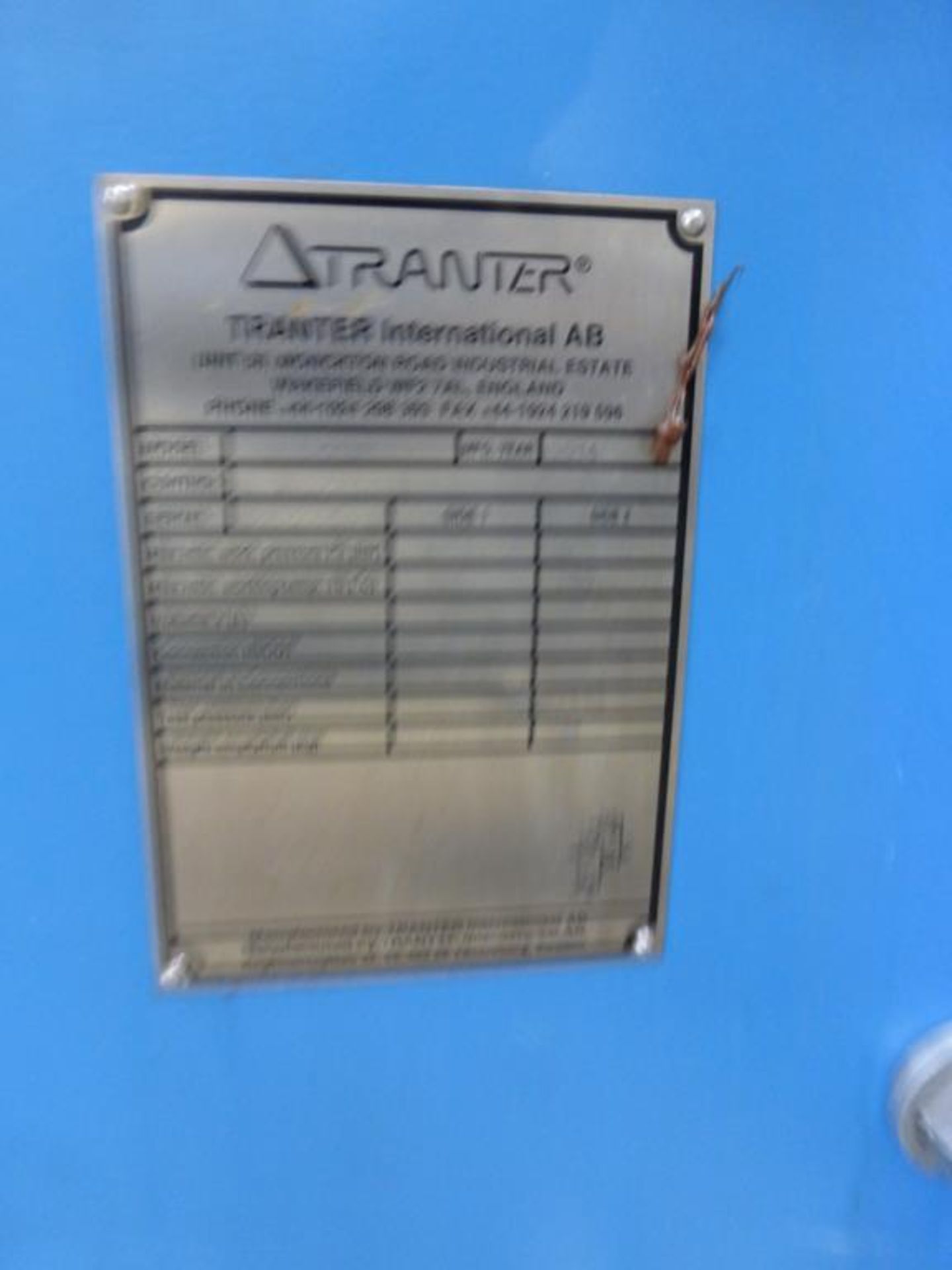 A Tranter Heat Exchanger - Image 2 of 3