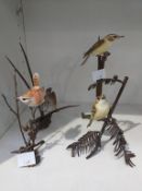 Royal Worchester Albany Bird Figurines