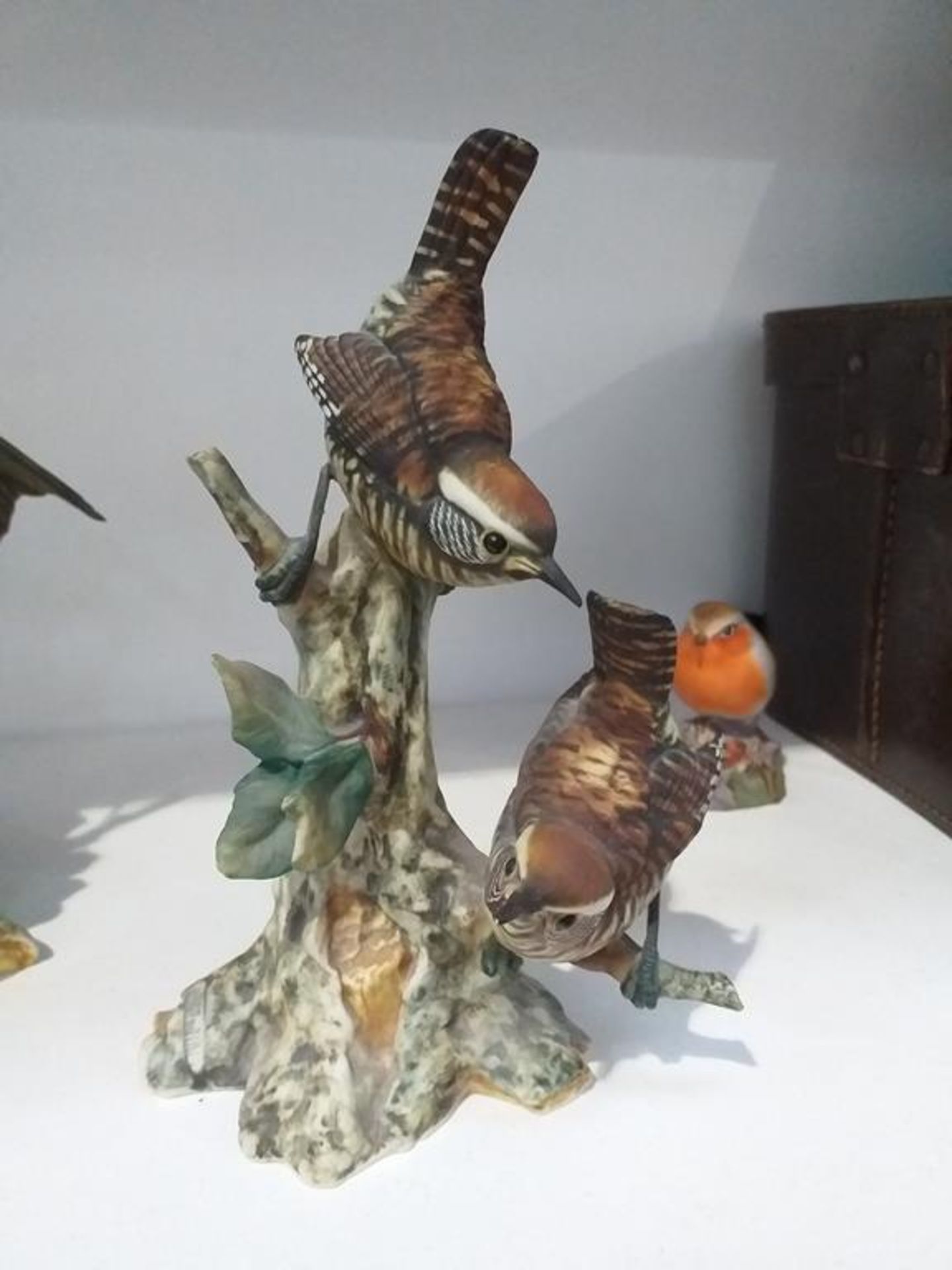 Ceramic Bird Figures by Capo-Di-Monte & Royal Worchester - Image 3 of 4