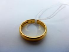 22ct Gold Wedding Band