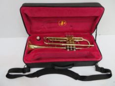 A John Packer 151 MKII 15100976 Trumpet with case
