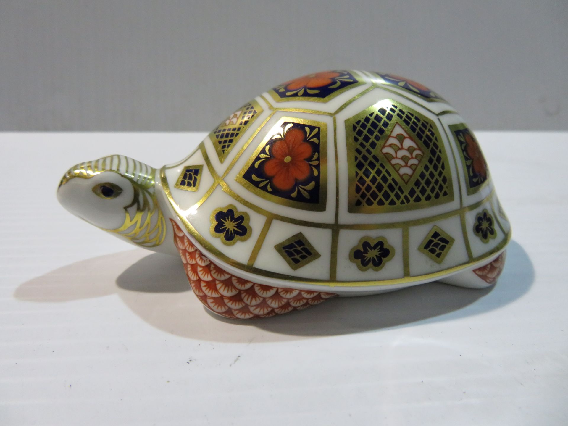 Royal Crown Derby 'Turtle' Paperweight