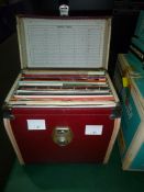 Box of "45" Records