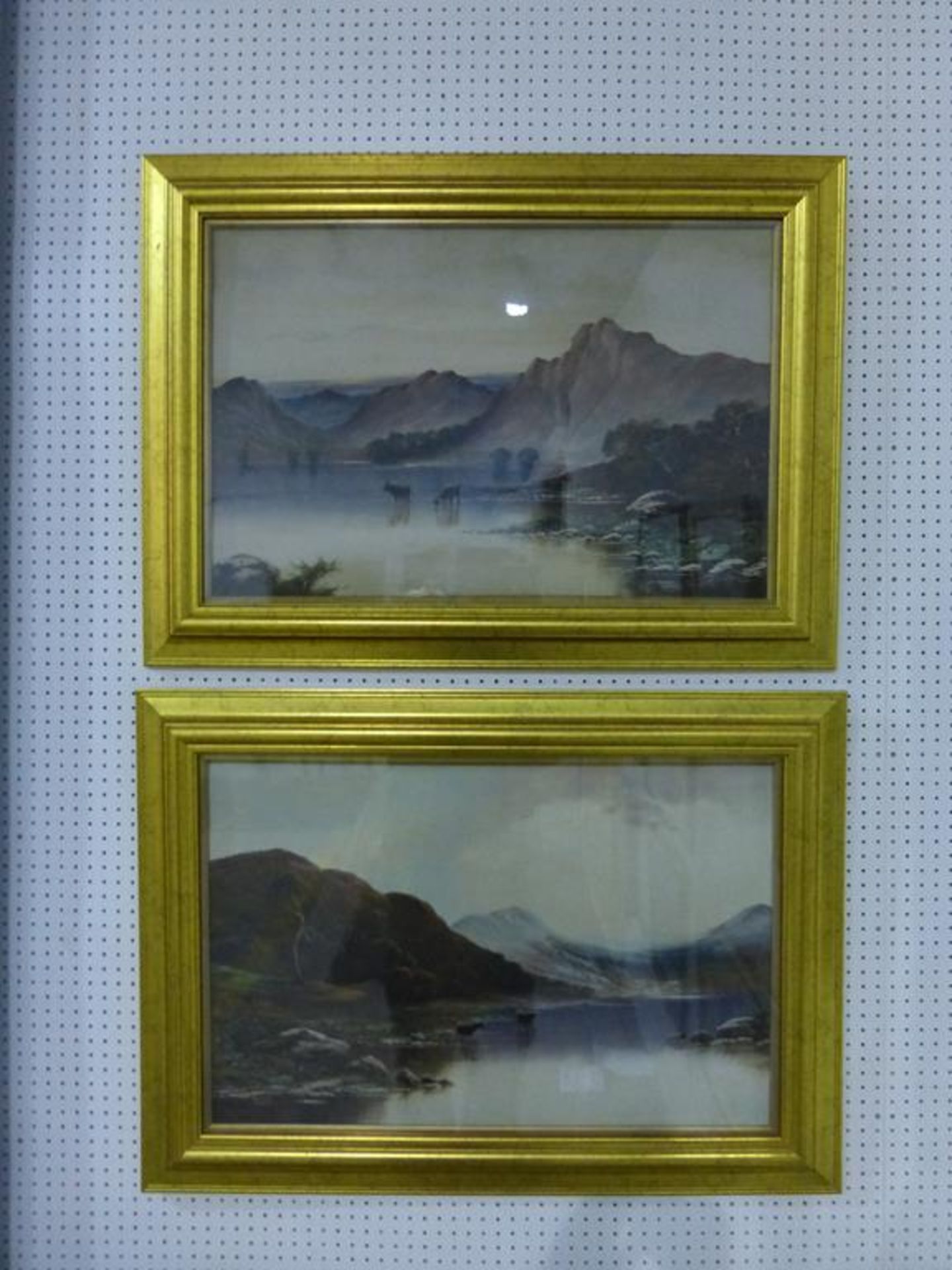 Two Oil on Board Paintings signed by B. Ward