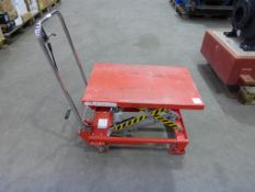 European Handling TF 15 Hydraulic Scissor Lift Table