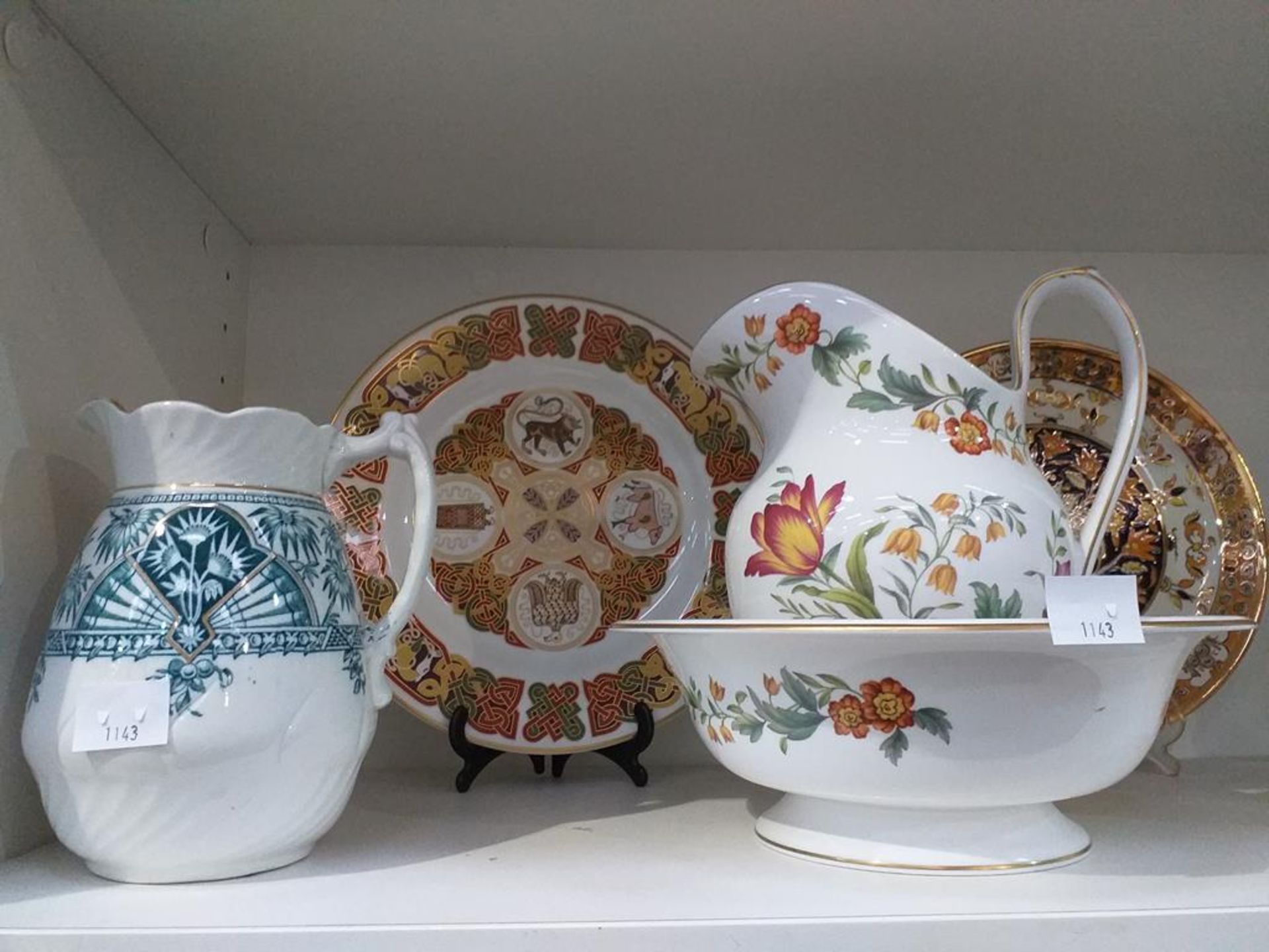 Two Shelves of Assorted Ceramics - Image 2 of 8