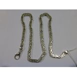 This is a Timed Online Auction on Bidspotter.co.uk, Click here to bid. A Heavy Silver Necklace (