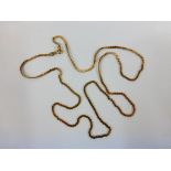 This is a Timed Online Auction on Bidspotter.co.uk, Click here to bid. A Yellow Metal Chain