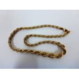 This is a Timed Online Auction on Bidspotter.co.uk, Click here to bid. A yellow & Silver metal chain