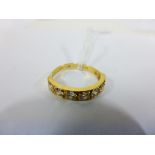 This is a Timed Online Auction on Bidspotter.co.uk, Click here to bid. A Yellow Metal Ring (18ct?)