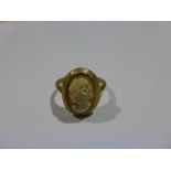 This is a Timed Online Auction on Bidspotter.co.uk, Click here to bid. 9ct Gold Hallmarked Cameo