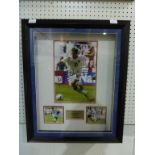 This is a Timed Online Auction on Bidspotter.co.uk, Click here to bid. Signed and Framed Photo of