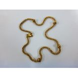 This is a Timed Online Auction on Bidspotter.co.uk, Click here to bid. A Yellow Metal Chain