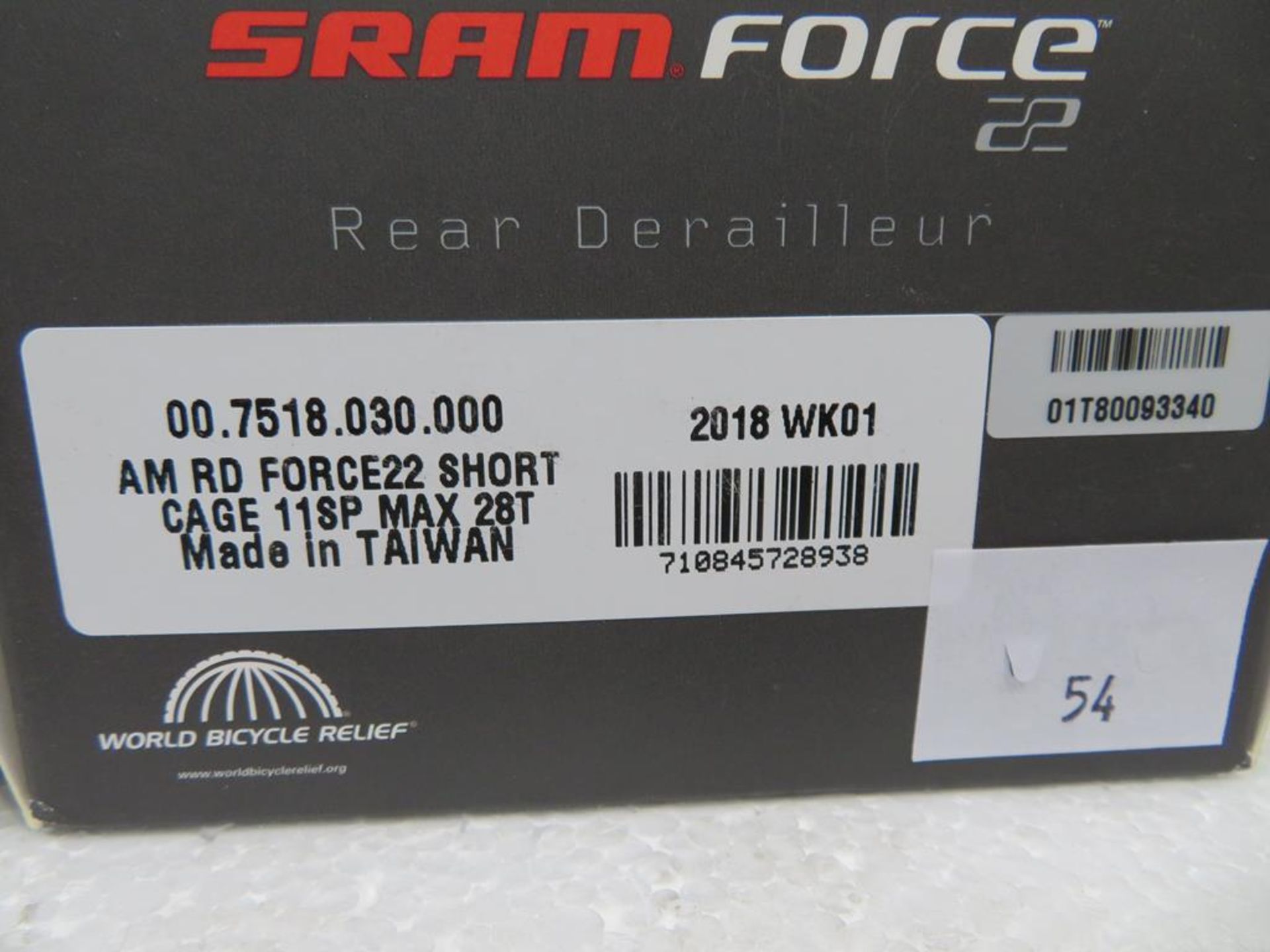 Sram Force Short Cage Rear Derailleur and Sram Force 22 Short Cage Rear Derailleur - Image 3 of 3