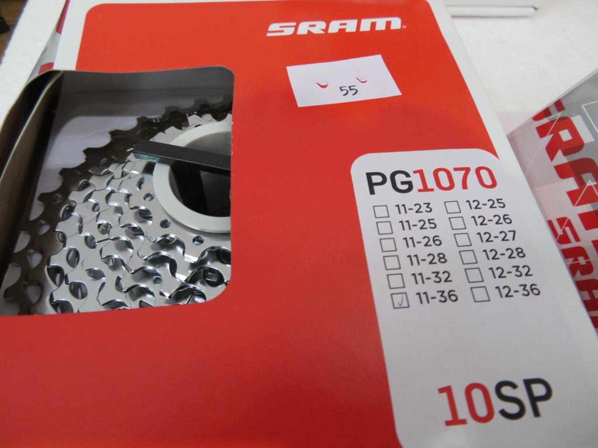 Two Sram PG990 9 Speed 11-34 Cassettes and one Sram PG1070 10 Speed 11-36 Cassette - Image 3 of 7