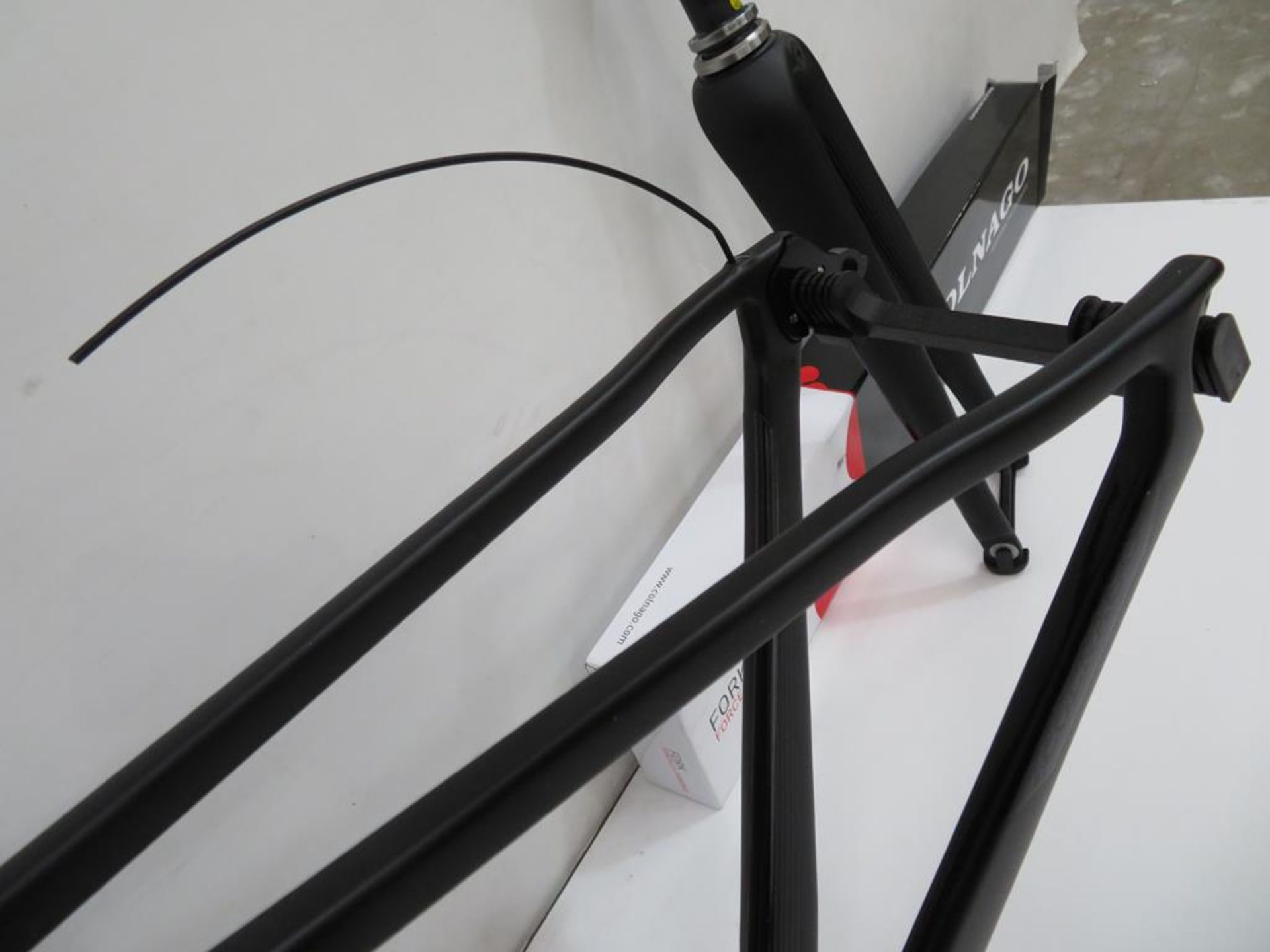 Colnago C-RS Carbon Bike Frame with a boxed Colnago Forcella Carbonio Fork - Image 5 of 12