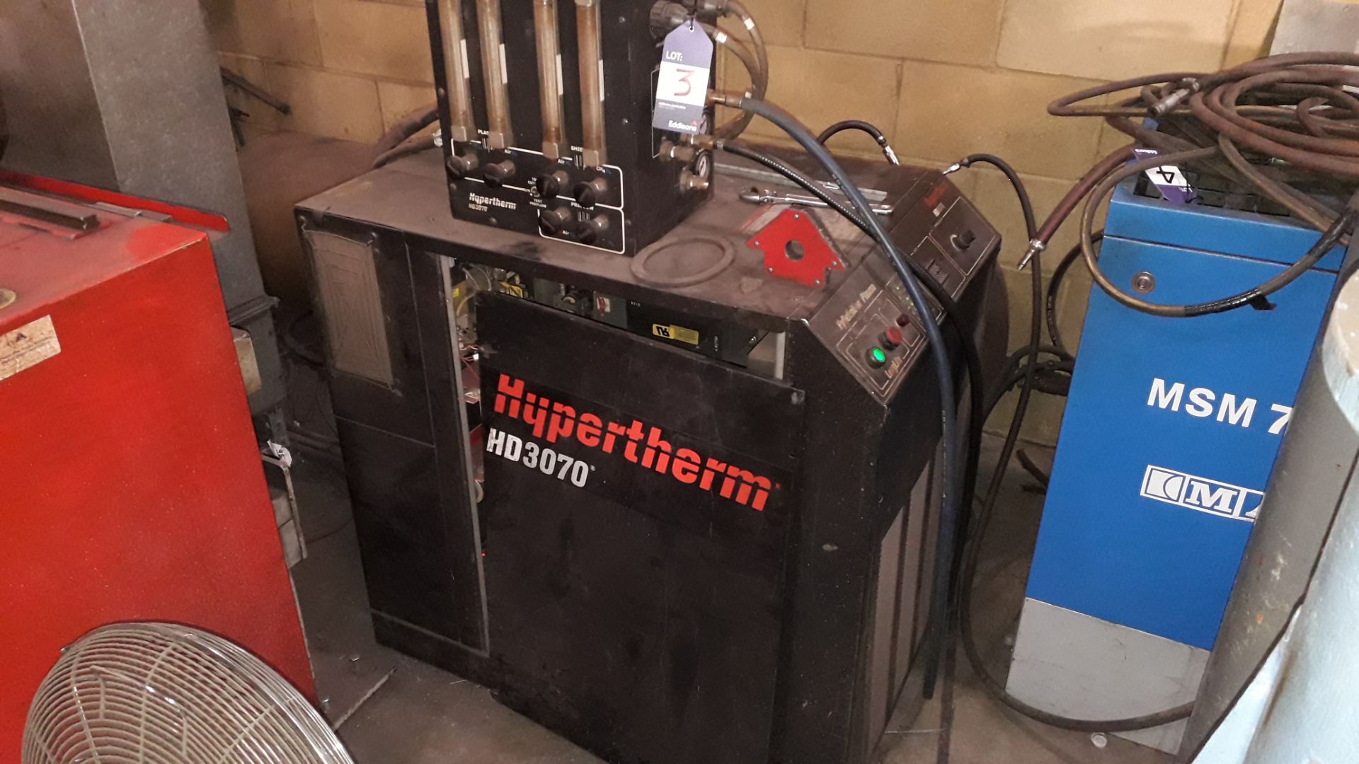 Espirit Lighting HD1500 Plasma Cutter Serial Number ESP-3A-312 (2002) with Hypertherm HD3070 - Image 3 of 7