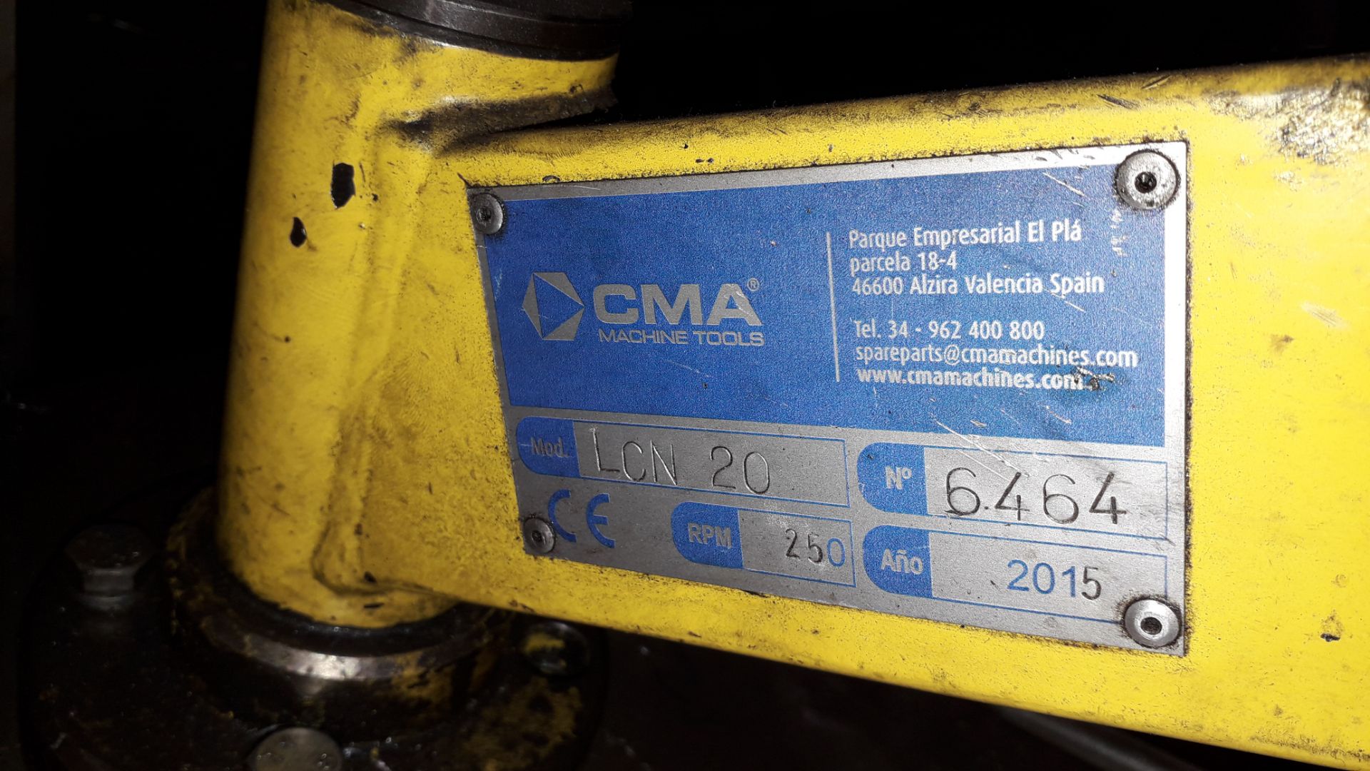 CMA LCN20 Bench Mounted Pneumatic Tapping Machine (2015) - Image 2 of 2
