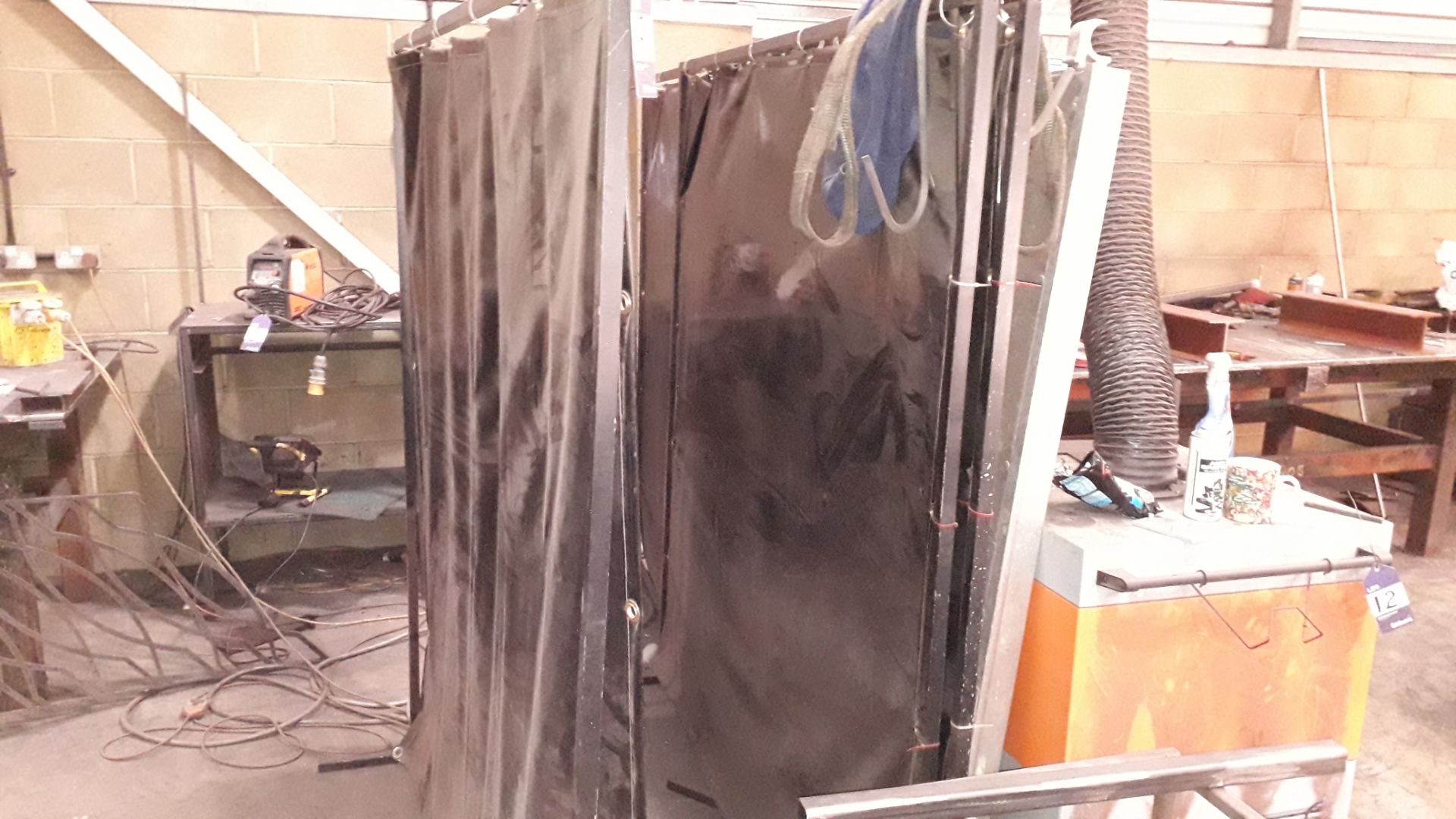 3 x Welding Screens - Image 2 of 2