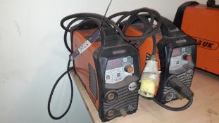 2 x Jasic Pro Tig 200p Portable Tig Welding Set